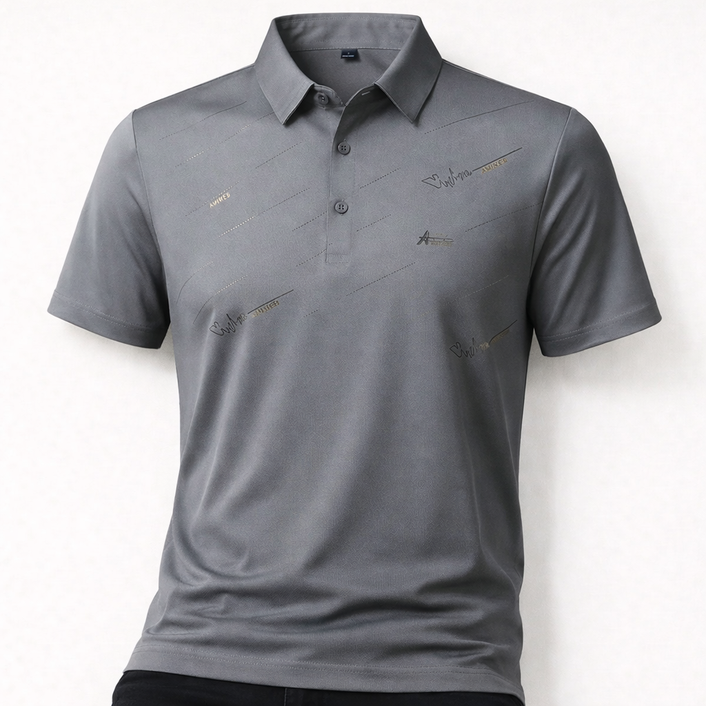 Obsidian Flow Polo Oversized T-Shirt